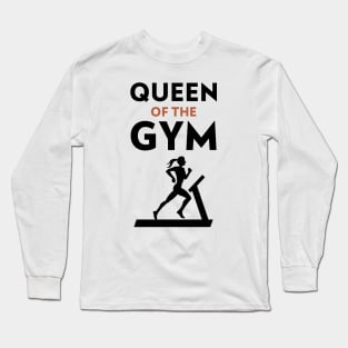 Queen In The Gym Long Sleeve T-Shirt